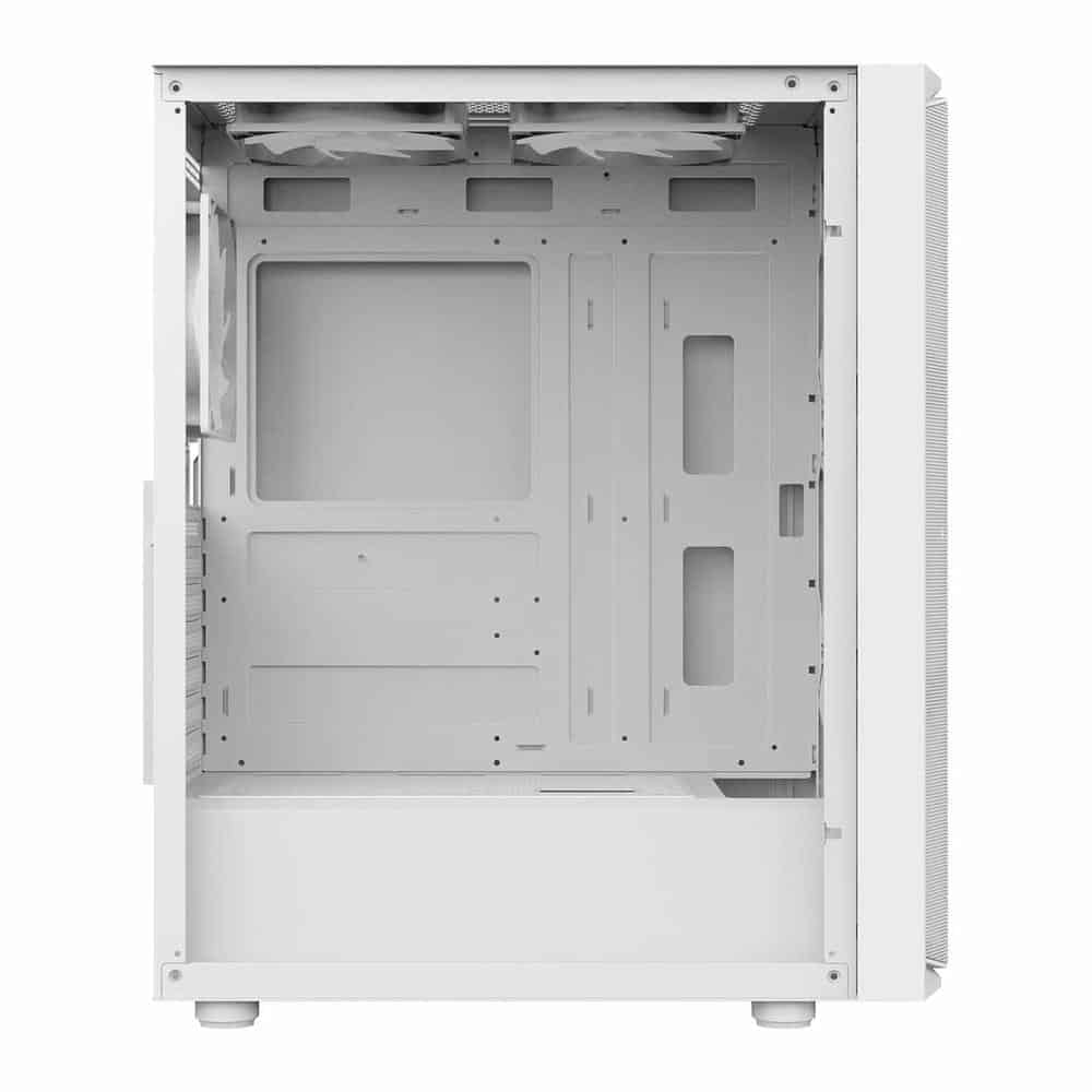 (image for) CiT Phantom XL White Mid Tower E-ATX PC Gaming Case